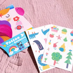 Fantasie-Tattoo-Set für Kinder: Magische Temporäre Tattoos