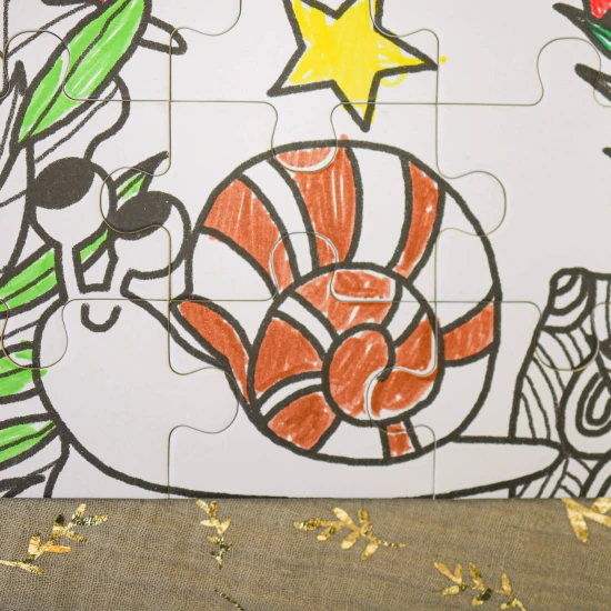 Malpuzzle für Kinder Secret Garden Tookyland