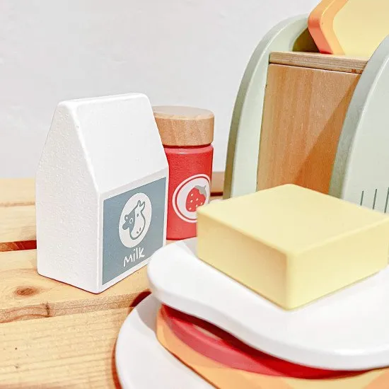 Kindertoaster mit Zubehör (Pastell)