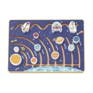 Sonnensystem Labyrinth Spiel für Kinder