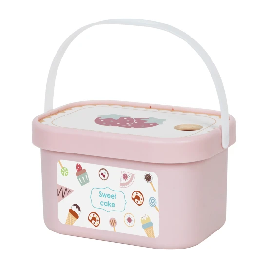 Desserts aus Holzteeservice