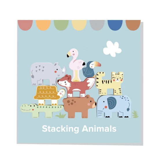 Tier-zu-Tier-Balancespiel für die Kleinen