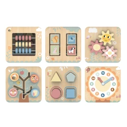 7-in-1 Pastell Aktivitätswürfel - Lernspielzeug für Kinder