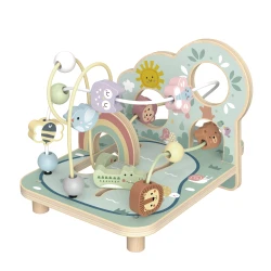 Pastellfarbener Wald Motorik-Labyrinth - Lernspielzeug für Kinder