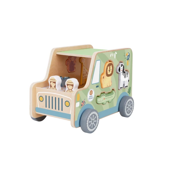 Holzeinlage Safaritiere