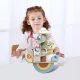 Balance-Spiel aus Holz für Kinder, Tiere, Pastellfarben, Tooky Toy