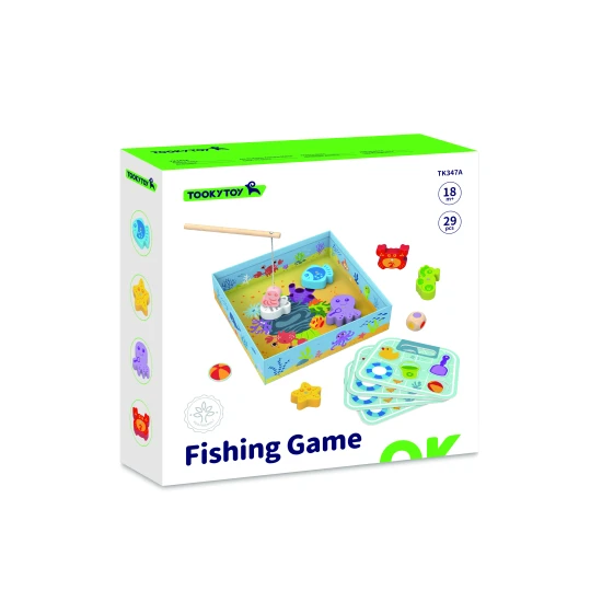 Brettspiel für Kinder Fischfang Meer