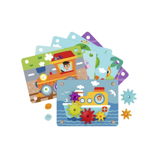 Zahnräder für die Kleinsten von Tooky Toy