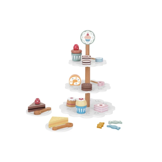 Pastellfarbener Tortenständer