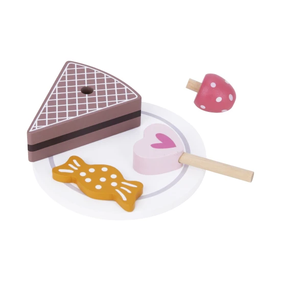 Pastellfarbener Tortenständer