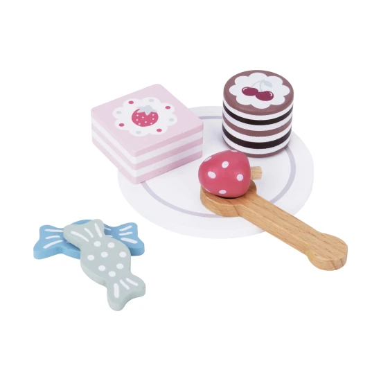 Pastellfarbener Tortenständer