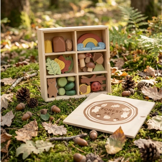 Holzspielset Wald Tooky Toy