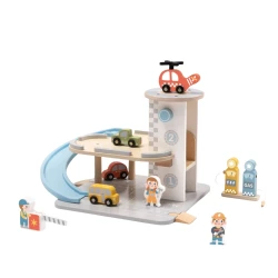 Garage mit Spielzeugautos