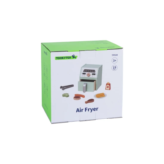 Kinderfritteuse aus Holz – Küchenspielzeug für Kinder