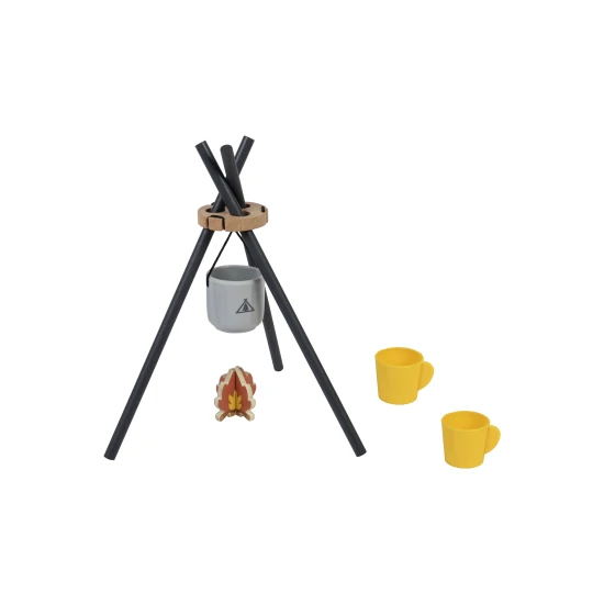 Picknickset Tooky Toy – Holzset für Kinder mit Essen und Geschirr