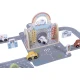 Stadtset im Koffer mit Rennstrecke von Tooky Toy – Holzstadt mit Straße, Autos und Zubehör