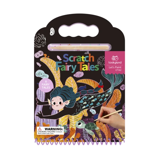 Kratzblock Märchen Kreativset Tookyland