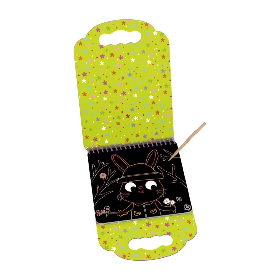 Kratzblock Tiere Kreativset Tookyland