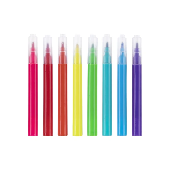 Samt-Malbücher Tiere 8 Marker Kreativset Tookyland