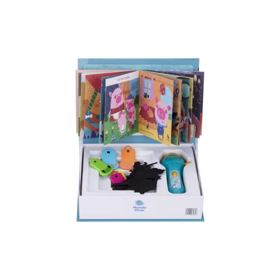 Projektionstaschenlampe Märchen Schattentheater