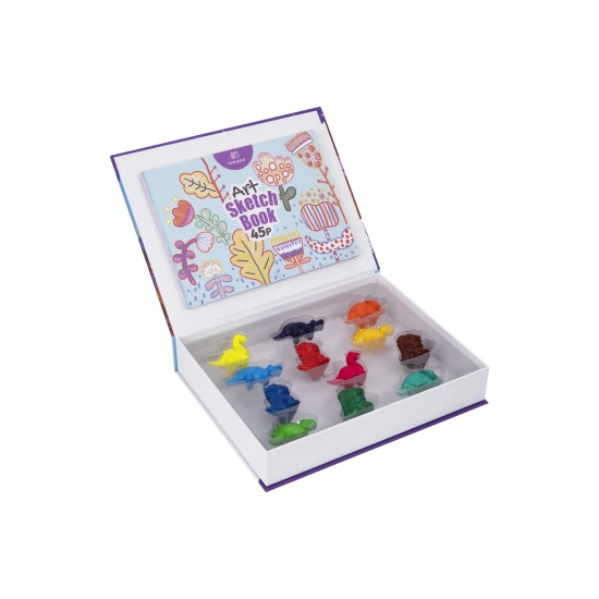 Kreatives Buntstiftset für die Kleinen: Dinosaur Tookyland.