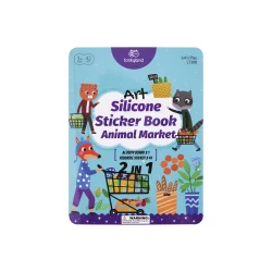 Supermarkt-Silikon-Aufkleber für Kinder: Lernspielzeug und Kreativset