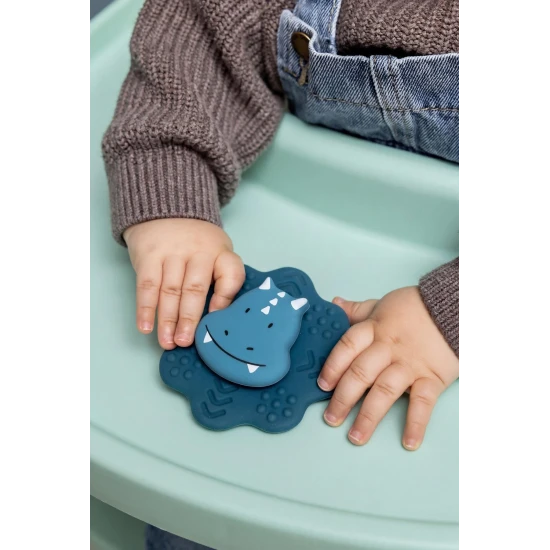 Silikon-Spielzeug mit Saugnapf Triceratops Silikon-Spielzeug mit Saugnapf Triceratops – Trixie 03-157