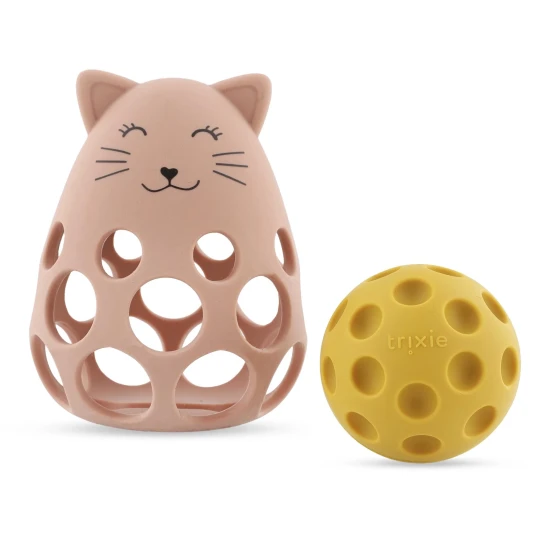 Sensorische Silikon-Rassel Katze Sensorische Silikon-Rassel Katze – Trixie 03-171