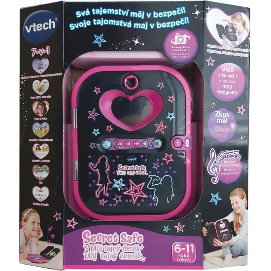 Vtech Kidi Secret Safe Mein Geheimtagebuch schwarz Vtech Kidi Secret Safe Mein Geheimtagebuch schwarz