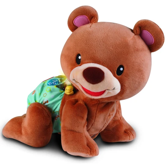 Interaktiver Kletterteddybär für Kinder mit Lichtern und Liedern.