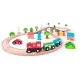 Holzeisenbahn Achter mit Zug Holzeisenbahn Achter mit Zug – Woody 102193061