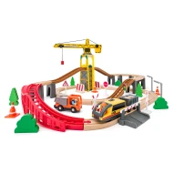 Holzeisenbahn Kran 70 Teile