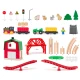 Holzeisenbahn Bauernhof 60 Teile Holzeisenbahn Bauernhof 60 Teile – Woody 102193077