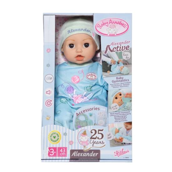 Baby Annabell Interactive Alexander 43 cm