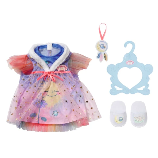 baby annabell nachthemd susse traume 43 cm puppenkleidung mit pantoffeln