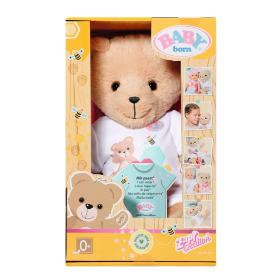 BABY born Bär weiße Kleidung Zapf Creation 12834435
