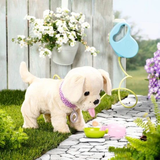 baby born mein froehlicher hund mit transportbox interaktiver hund fuer kinder