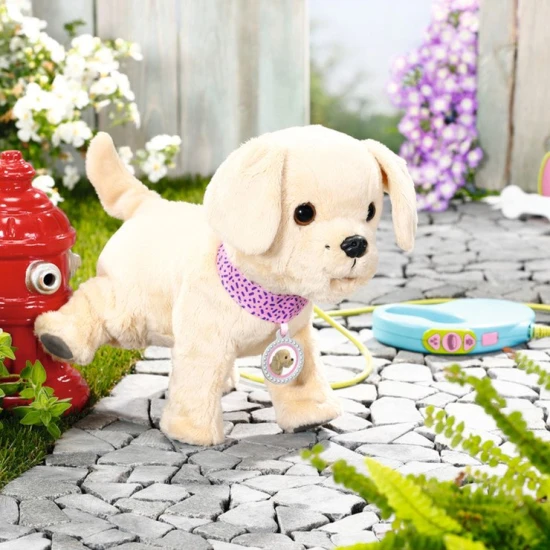 baby born mein froehlicher hund mit transportbox interaktiver hund fuer kinder