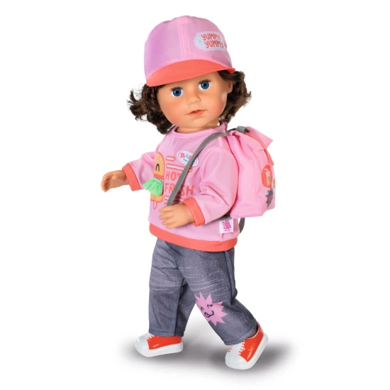 baby born kleidung fuer die stadt 43 cm t-shirt jeans schuhe cap rucksack