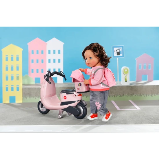 baby born kleidung fuer die stadt 43 cm t-shirt jeans schuhe cap rucksack