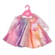 baby born regenbogen kleid kleid mit fluegeln fuer puppe 43 cm