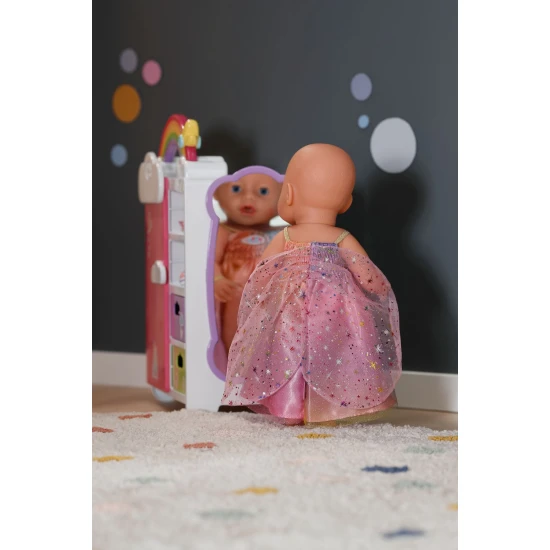 baby born regenbogen kleid kleid mit fluegeln fuer puppe 43 cm