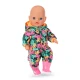 baby born little outdoor overall 36 cm gummistiefel puppe