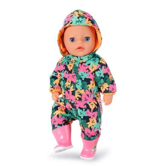 baby born little outdoor overall 36 cm gummistiefel puppe