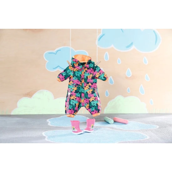 baby born little outdoor overall 36 cm gummistiefel puppe