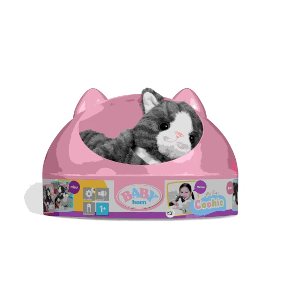 BABY born Katze Cookie mit Transportbox Zapf Creation 12837580