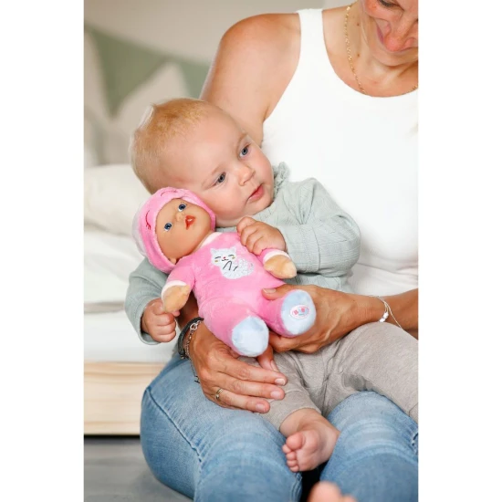 baby born for babies schlafi dunkelrosa 30 cm puppe fuer babys
