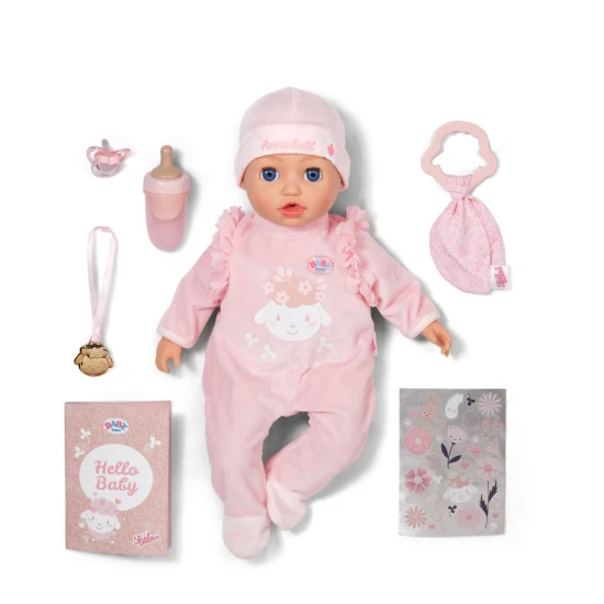 baby born annabell 43 cm interaktive puppe elektronische funktionen