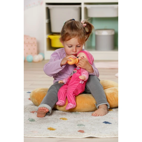 baby born anna dunkelrosa 36 cm puppe fuer kinder