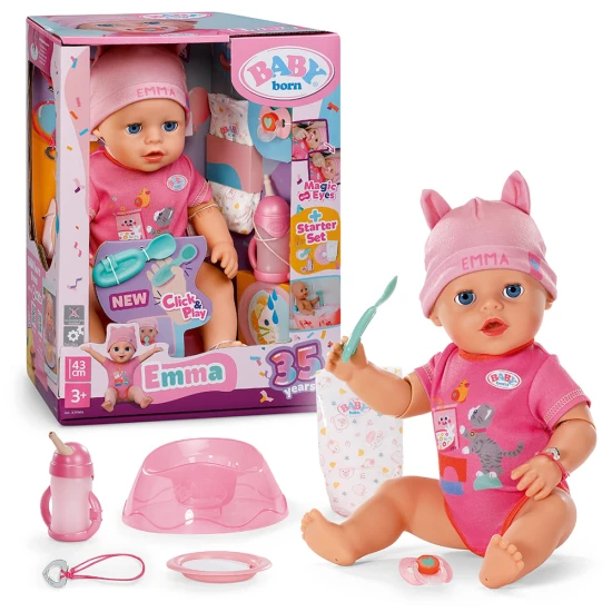 BABY born Emma mit Zauberhand 43 cm Zapf Creation 12839966